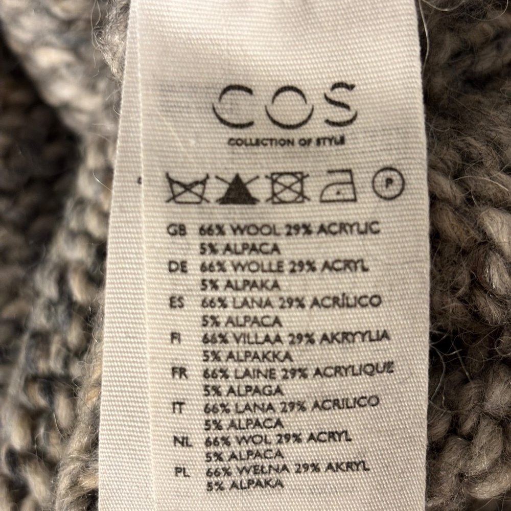 COS Chunky Turtleneck Knit Sweater - Picture 6 of 6